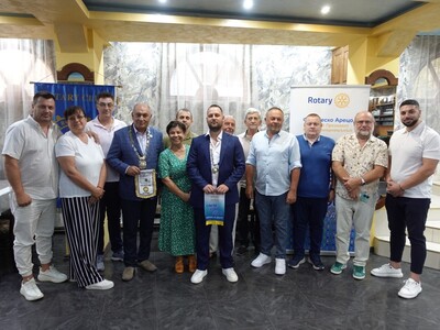 Среща на ДГ Пламен Цветков с Ротари клуб Попово, 12.август.2025