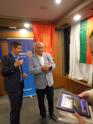 Среща на ДГ Пламен Цветков с Ротари клуб Кърджали, 18.август.2025