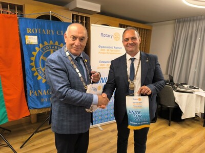 Среща на ДГ Пламен Цветков с Ротари клуб Панагюрище, 7.октомври.2025