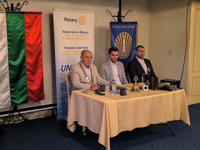 Среща на ДГ Пламен Цветков с Ротари клуб Пазарджик, 09.октомври.2025