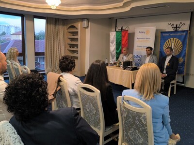Среща на ДГ Пламен Цветков с Ротари клуб Пазарджик, 09.октомври.2025