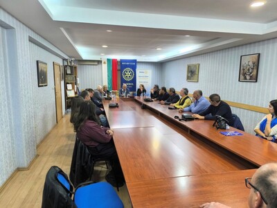 Среща на ДГ Пламен Цветков с Ротари клуб Ямбол, 14.октомври.2025
