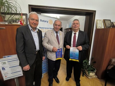 Среща на ДГ Пламен Цветков с Ротари клуб Пловдив Интернешенъл, 29.октомври.2025