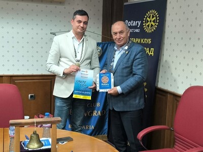 Среща на ДГ Пламен Цветков с Ротари клуб Асеновград, 30.октомври.2025
