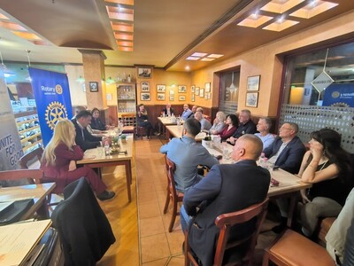 Среща на ДГ Пламен Цветков с Ротари клуб Поморие, 3.ноември.2025