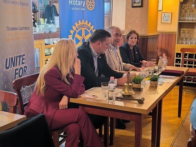 Среща на ДГ Пламен Цветков с Ротари клуб Поморие, 3.ноември.2025