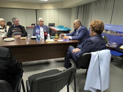 Среща на ДГ Пламен Цветков с Ротари клуб Несебър, 4.ноември.2025