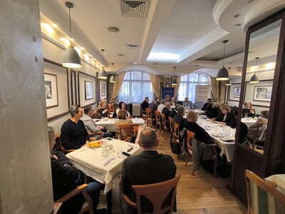 Среща на ДГ Пламен Цветков с Ротари клуб София, 1.декември.2025