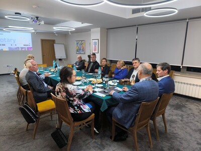 Среща на ДГ Пламен Цветков с Ротари клуб София Център, 03.декември.2025