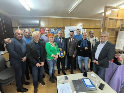 Среща на ДГ Пламен Цветков с Ротари клуб Ботевград, 08.декември.2025
