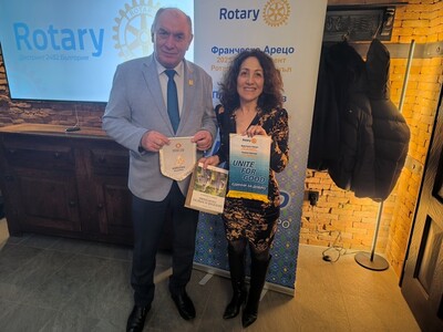 Среща на ДГ Пламен Цветков с Ротари клуб Карлово, 11.февруари.2026