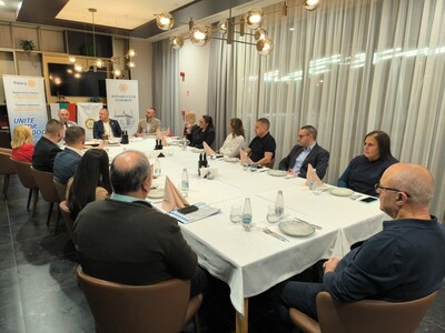 Среща на ДГ Пламен Цветков с Ротари клуб Самоков, 12.февруари.2026