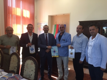 Срещи на ДГ Митко Минев с Областния управител и с Кмета на Бургас, 16 юли 2019
