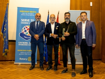 Връчване на първата награда 30.09.2021, Велико Търново