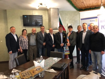 Среща на ДГ Веселин Димитров с Ротари клуб Попово, март .2019