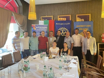 Среща на ДГ Борислав Къдреков с Ротари клуб Сливен, 19 август 2021