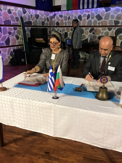 Подписване на Меморандум за сътрудничество между  РК Златоград-Неделино и РК Нестос,Хрисупули,Гърция