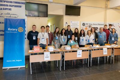 Ротари клуб Бургас сътвори истински празник на Математиката