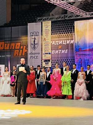 РК Русе отличи най-добрите танцьори на WDSF International Open Ruse 2025